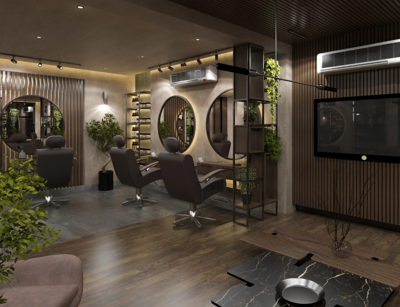 Atef Salon Interior Design and Fit out